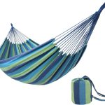 Extra Long And Wide Double Hammock For Travel Camping Backyard, Porch, Outdoor Or Indoor Use, Carrying Pouch Included